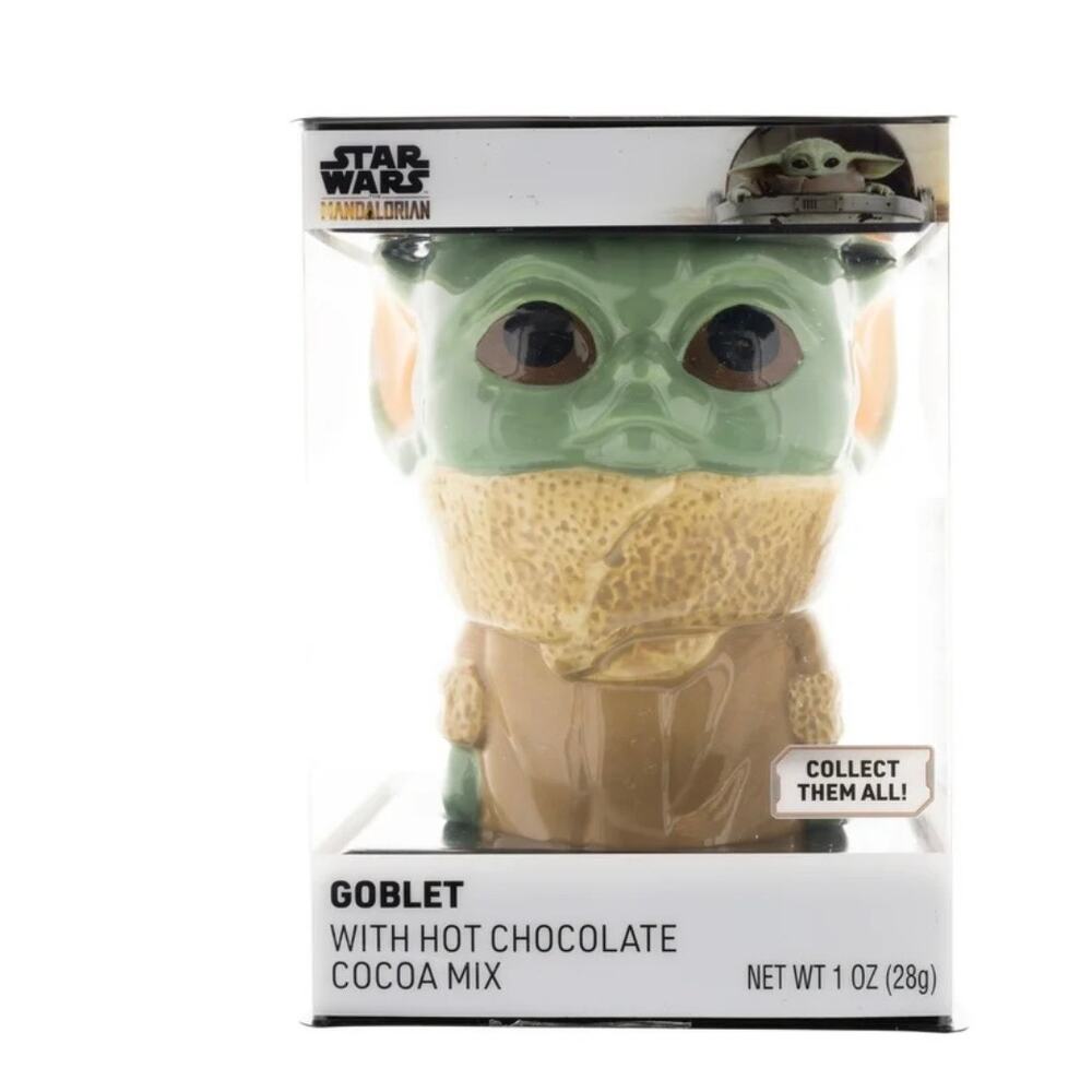 Galerie The Mandalorian Grogu Goblet with Cocoa Mix NIB